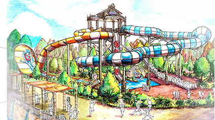 water slides design