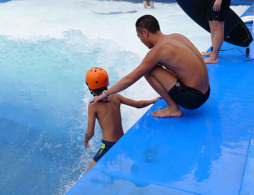 water park operation