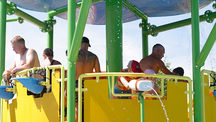 Aquatic Play Water Slide