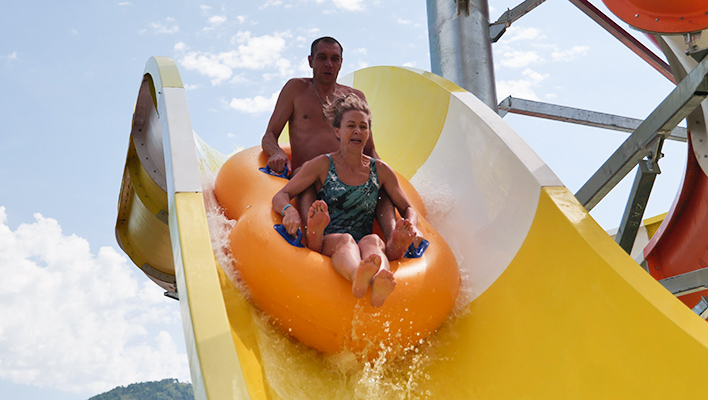 Thrilling Giant Boomerang Slide