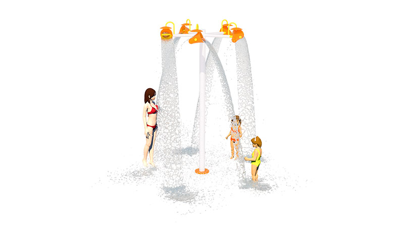 Turn Flood Dumping Bucket Water Play Feature
